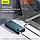 УМБ Baseus Adaman Metal Digital Display 20000mAh 65W 6A з технологією QC3.0 + PD3.0 2USB + Type-C + Кабель USB to Type-C Синій, фото 6