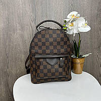 Детский рюкзак Луи Витон маленький рюкзачок для девочек коричневый Louis Vuitton Toyvoo Дитячий рюкзак Луї