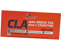 Жиросжигающий комплекс Olimp Nutrition CLA with Green Tea plus L-carnitine Sport Edition 60 гелкапс (02283023)