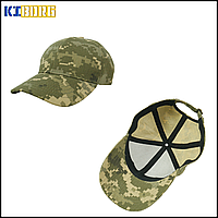 Тактична кепка армійська зсу камуфляжна бейсболка pixel, камуфляжні кепки та берети