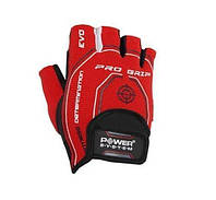 Перчатки для фитнеса и тяжелой атлетики Pro Grip EVO PS-2250E Power System M Красный (07227047) z19-2024