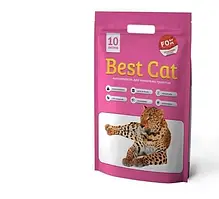 Силикагель Best Cat Pink Flowers 10л