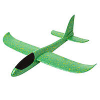 Метательный планер "Самолет-бумеранг" TD2023122, 49см (Зеленый) Toyvoo Мітальний планер "Літак-бумеранг"