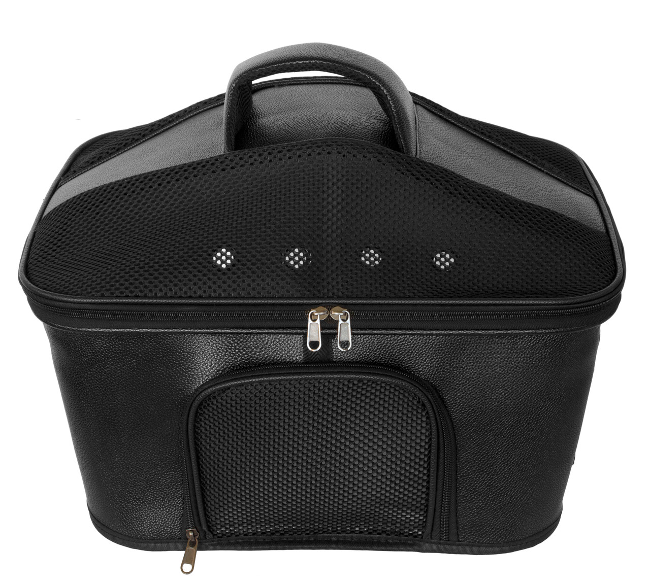 Сумка - переноска для котів та собак 50x35x35 CosmoPet CP-34 Black, фото 1