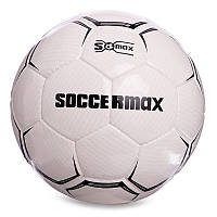 Мяч футбольный Soccermax FIFA FB-0001 №5 Бело-черный (57569005) z19-2024