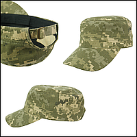 Армейская тактическая кепка немка пиксельная камуфляж, кепки военные пиксель, кепка солдатская