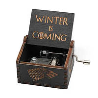 Музыкальная шкатулка Bioworld Игра престолов Game of Thrones Зима близко Winter is coming чер TV, код: 8325676