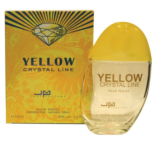 Туалетна вода Just Parfums Yellow Crystal Line 100мл (8907202000284)