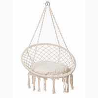 Плетене крісло-гамак "Marame" з подушкою гамак для дачі та саду HY003