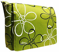Женская сумка почтальонка для ноутбука 15.6 дюймов Corrida салатовая Toyvoo Жіноча сумка листоночка для