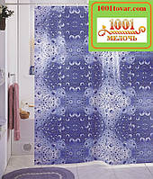 Вінілова шторка для ванної кімнати Shower curtain, розмір 180х180 див.