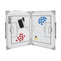 Раскладная тактическая доска SELECT Tactics board foldable - football
