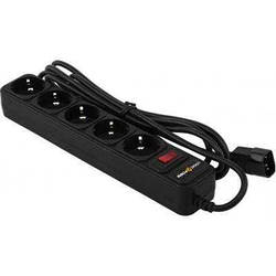 Мережевий фільтр живлення LogicPower LP-X5-UPS 3.0 м, 0,75 mm2, 10 A (2754)