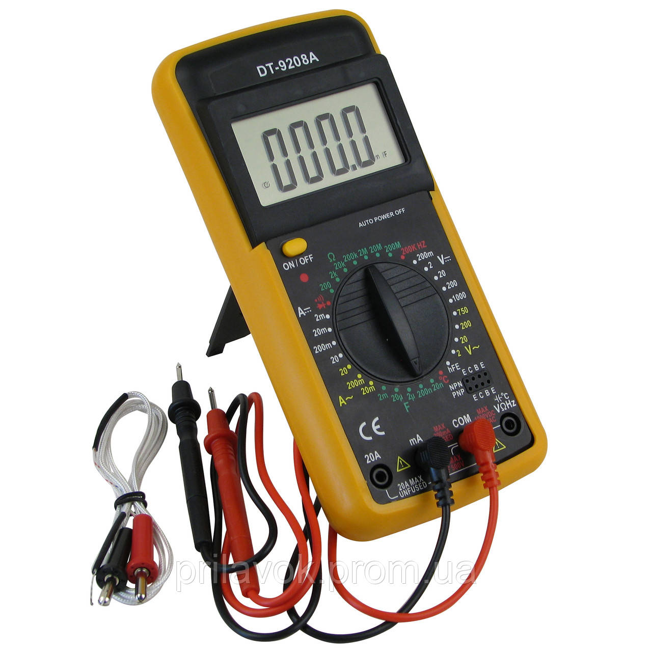 Цифровой мультиметр DT-9208A (ID#2058528907), цена: 340 ₴, купить на ...