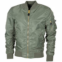 Куртка пилота MFH US Airforce Jacke MA1, oliv 03556B