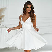 Нежное белое платье для розписи, свадьбы и праздничных мероприятий