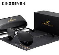 Мужские поляризационные солнцезащитные очки KINGSEVEN N7413 Black Black