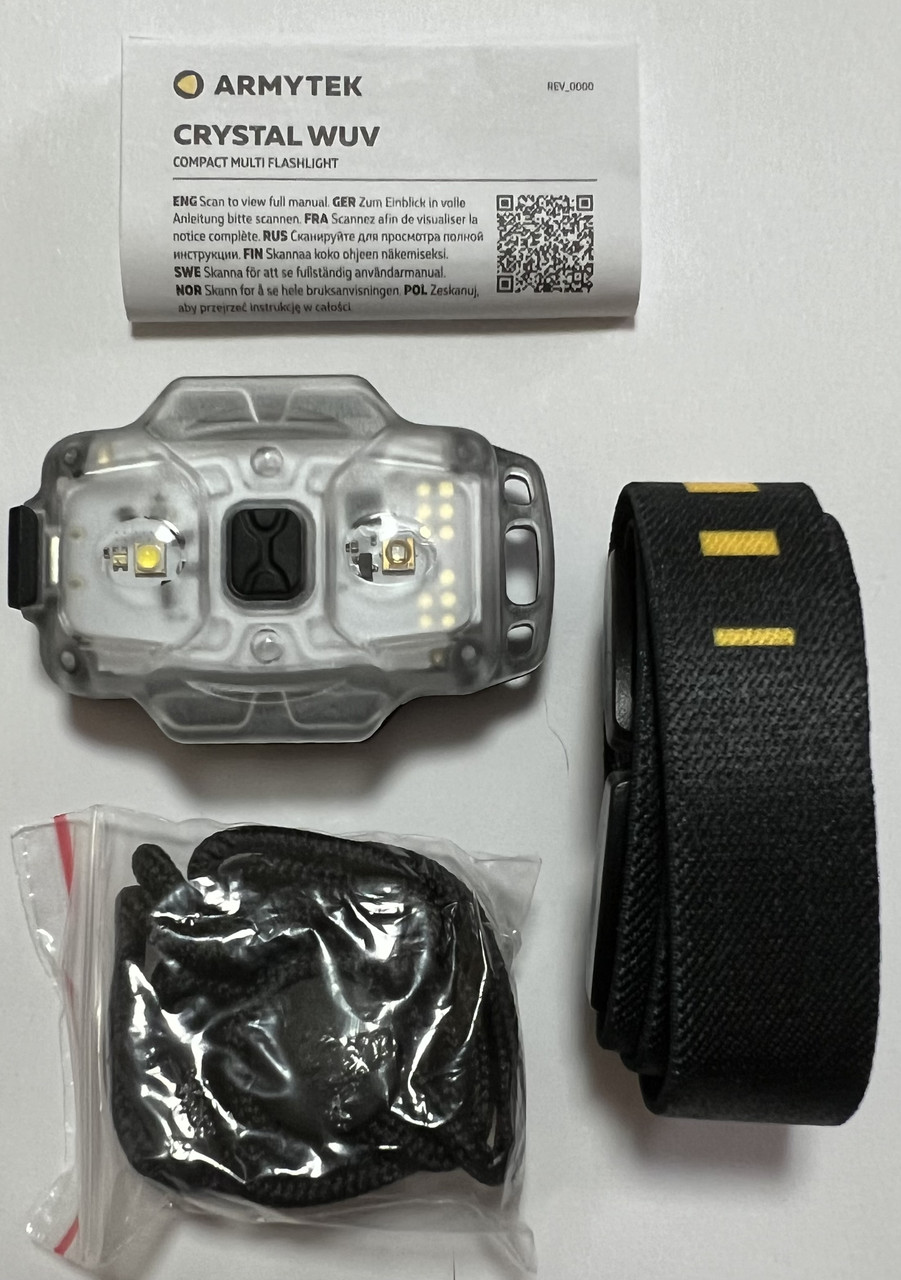 Ліхтар ARMYTEK CRYSTAL (BLUE SAPPHIRE) кишеньковий