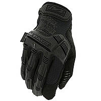 Тактические перчатки Mechanix Wear M-Pact Black,военные сенсорные рукавички механикс черные с костяшками