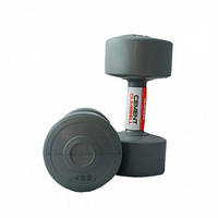 Гантелі LIVEUP CEMENT DUMBELL GREY LS2003