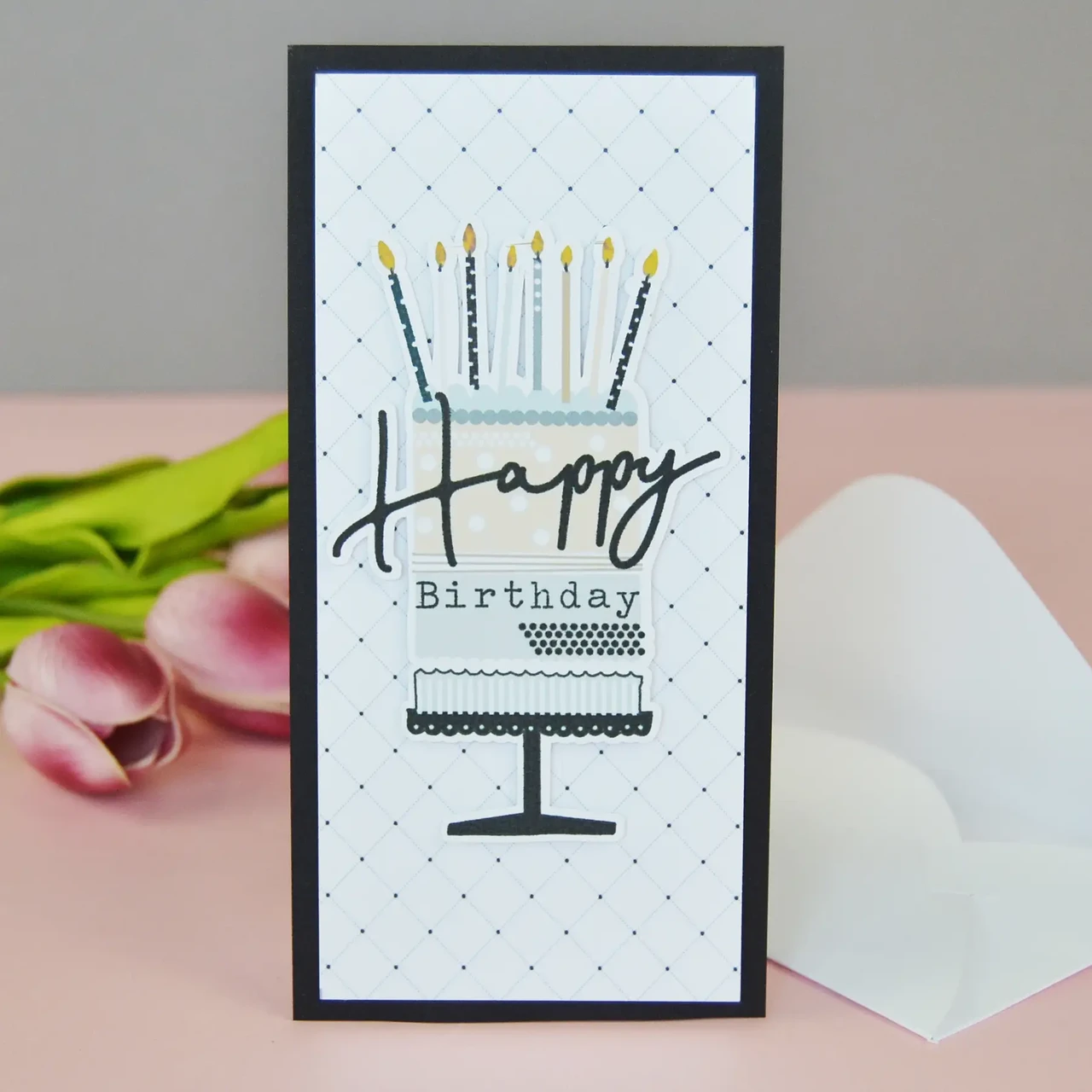Подарунковий конверт "Happy birthday"