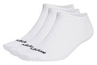 Шкарпетки Adidas T LIN LOW 3P білий Уні M (40 - 42)