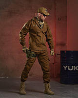 Армейская форма койот зсу, тактический штурмовой костюм, летняя военная форма зсу, костюм койот io560