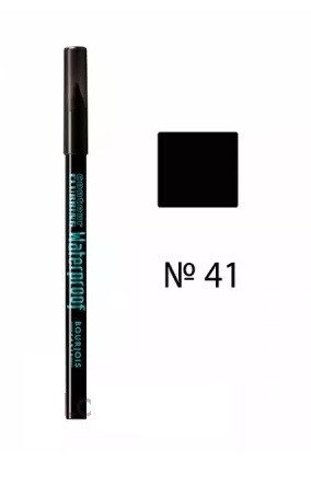 Олівець для очей Bourjois Countour Clubbing водостійкий № 41 чорне вугілля, 1.2 г, фото 1