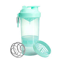 Шейкер спортивний SmartShake Original2GO 600ml Mint Green 039