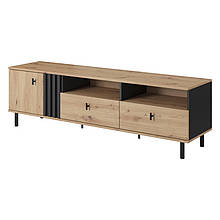 Тумба під ТВ в вітальню з ЛДСП та МДФ 1D2S/165 Madis (Kadis) Perfect Home