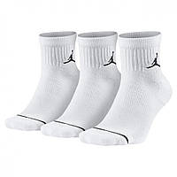Шкарпетки Nike U J ED CUSH POLY ANKLE 3PR 144 білий Уні 38-42