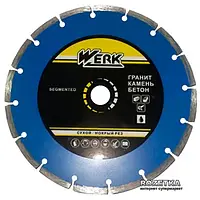 Алмазный диск Werk Segment 1A1RSS/C3-W WE110101 125 x 7 x 22.23 мм
