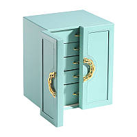 Шкатулка Casegrace SP-01181 Turquoise для украшений и ювелирных изделий пятиуровневая 20,7*19,7*25cm