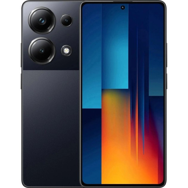 Смартфон Poco M6 Pro 8 / 256 GB чорний UA (офіційний український)