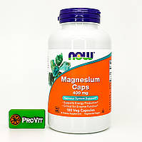 Магний Now Foods Magnesium 400 мг 180 кап.