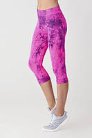 Леггинсы 3/4 женские SPAIO Fitness W01 розовый флуо S/M (5901282324233)