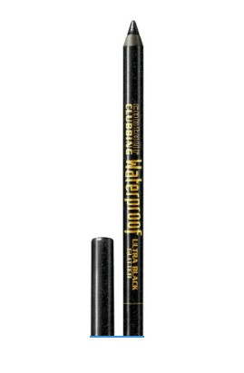 Олівець для очей Bourjois Countour Clubbing водостійкий 55 - Ultra Black Glitter, 1.2 г, фото 1