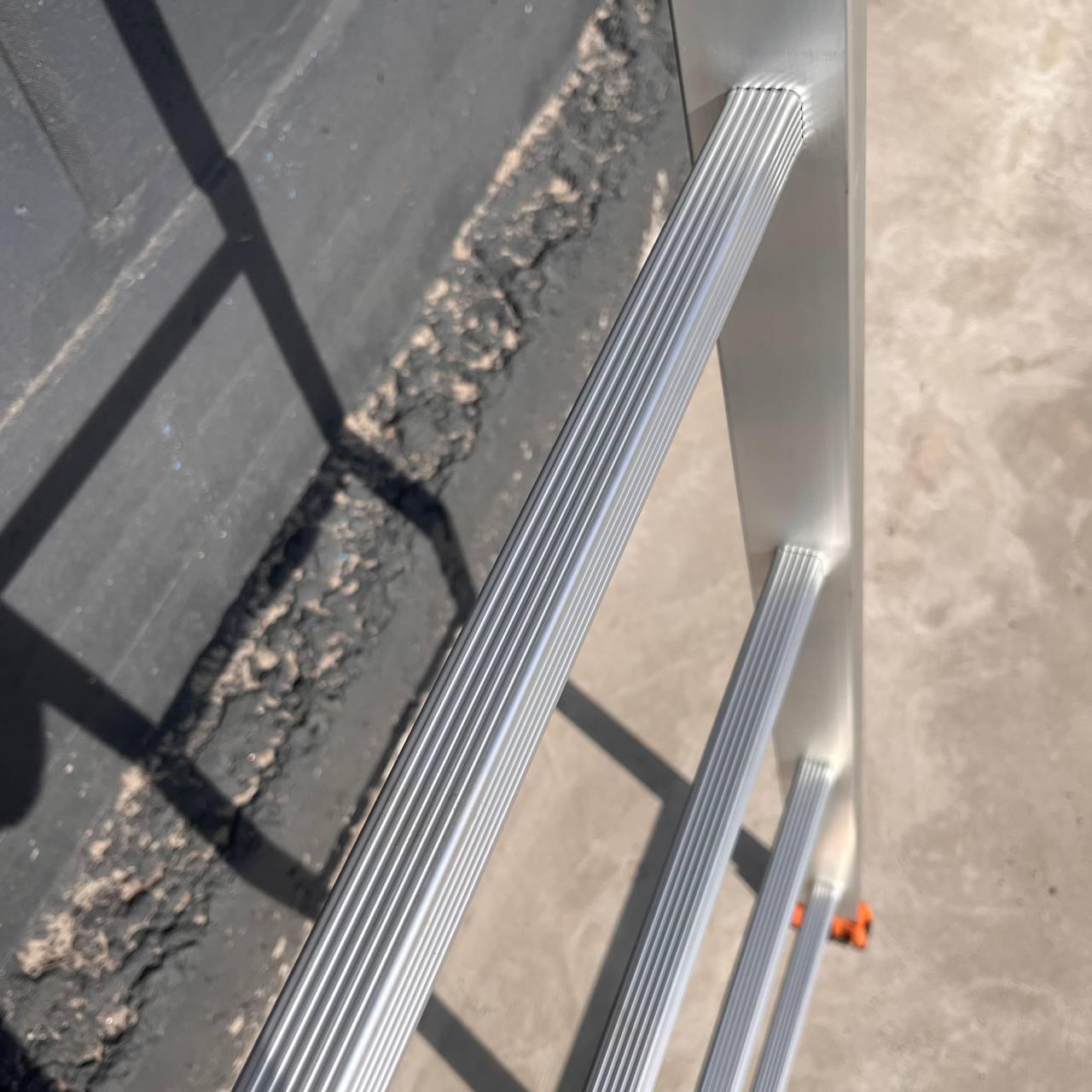 Лестница приставная алюминиевая 3 метра на 9 ступенек - фото 9 - id-p1166466367