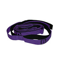 Ремень для йоги с петлями для хвата фиолетовый YJ-ABCD-Ф