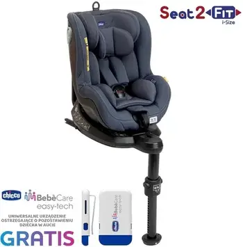 Автокрісло Fotelik samochodowy Chicco Fotelik samochodowy Seat2Fit i-Size 0-18kg INDIA INK