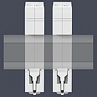 Розумний WiFi автомат 1-25А з моніторингом мережі, на DIN рейку / Однофазний WiFi реле / Розумний авто вимикач, фото 3