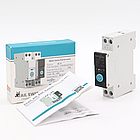 Розумний WiFi автомат 1-25А з моніторингом мережі, на DIN рейку / Однофазний WiFi реле / Розумний авто вимикач, фото 8