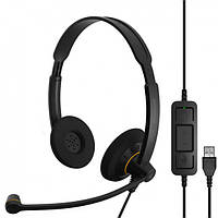 Гарнітура дротова Sennheiser EPOS SC 60 USB (1000551) з шумозаглушенням чорні бу