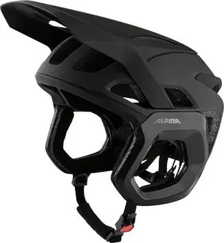Велосипедний шолом Alpina Mtb Rootage Evo Black Matt