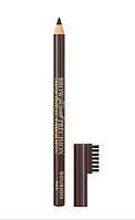 Карандаш для бровей Bourjois Brow Reveal Precision Eyebrow Pencil со щеточкой 004 Dark Brunette, 1.4 г