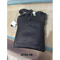Сумка наплічна шкіряна для чоловіків Нагрудна сумка чоловіча Backpack for men AND JASPER 6721-1
