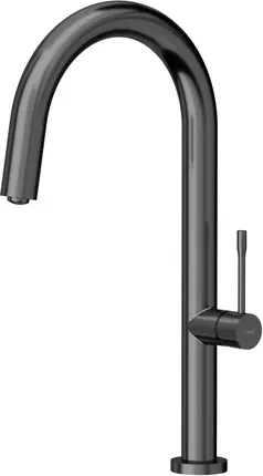 Кухонний змішувач Quadron Haley T-Line Graphite Metal 3623522T1, фото 1
