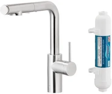 Кухонний змішувач Kfa Armatura Duero Pure Basic PullOut Inox 662311222, фото 1