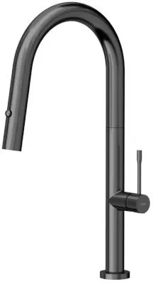 Кухонний змішувач Quadron Felicity T-Line SteelQ Graphite Metal 3623521T1, фото 1
