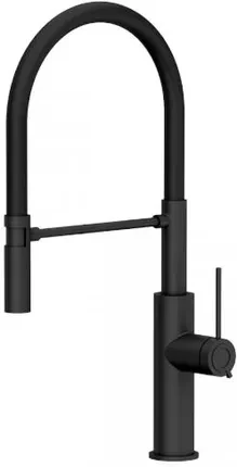 Кухонний змішувач Quadron Gemma Q Line Steelq Pure Carbon 3623501BLM, фото 1